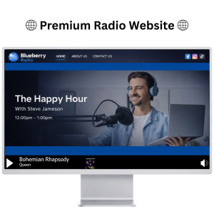 Premium  Radio Website